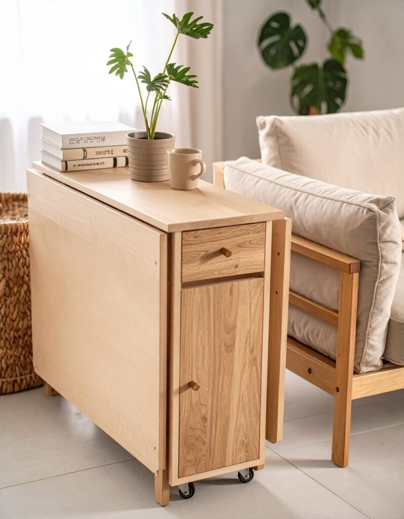 Folding Dining Table extendable