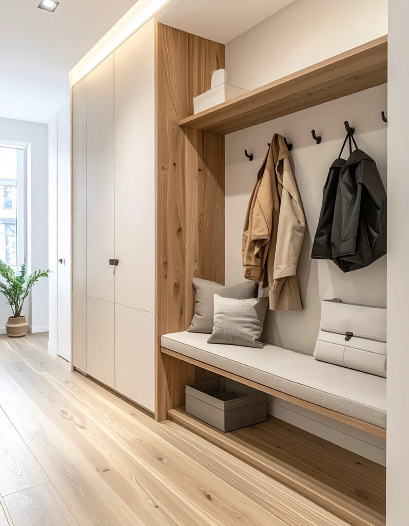 hallway storage ideas