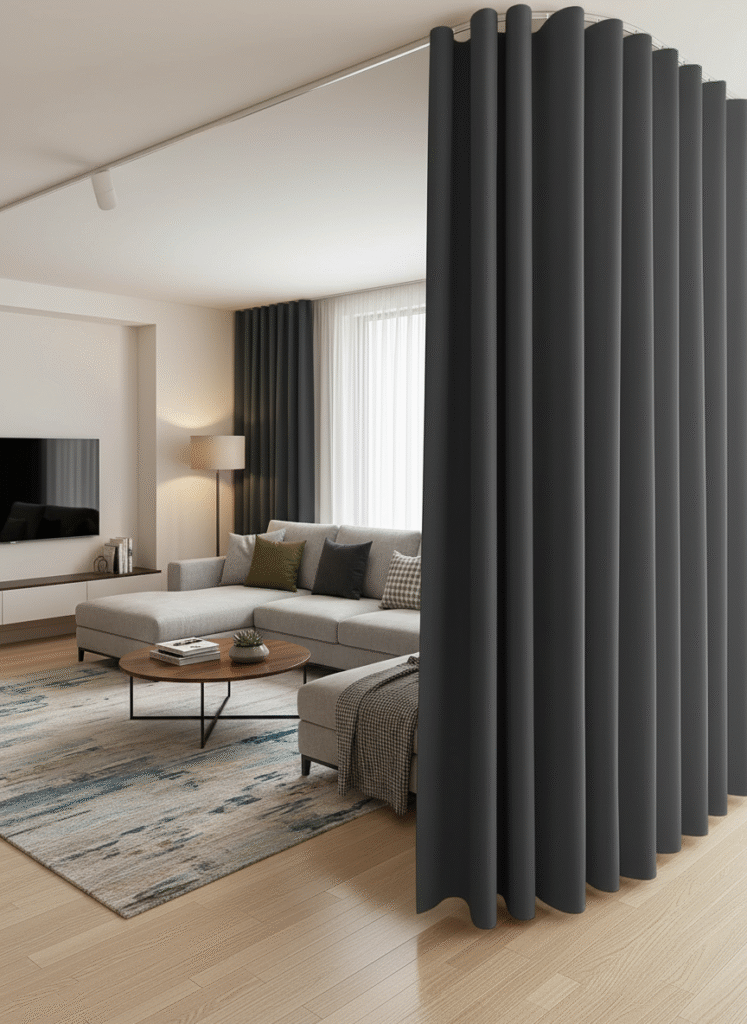 room divider ideas for living room