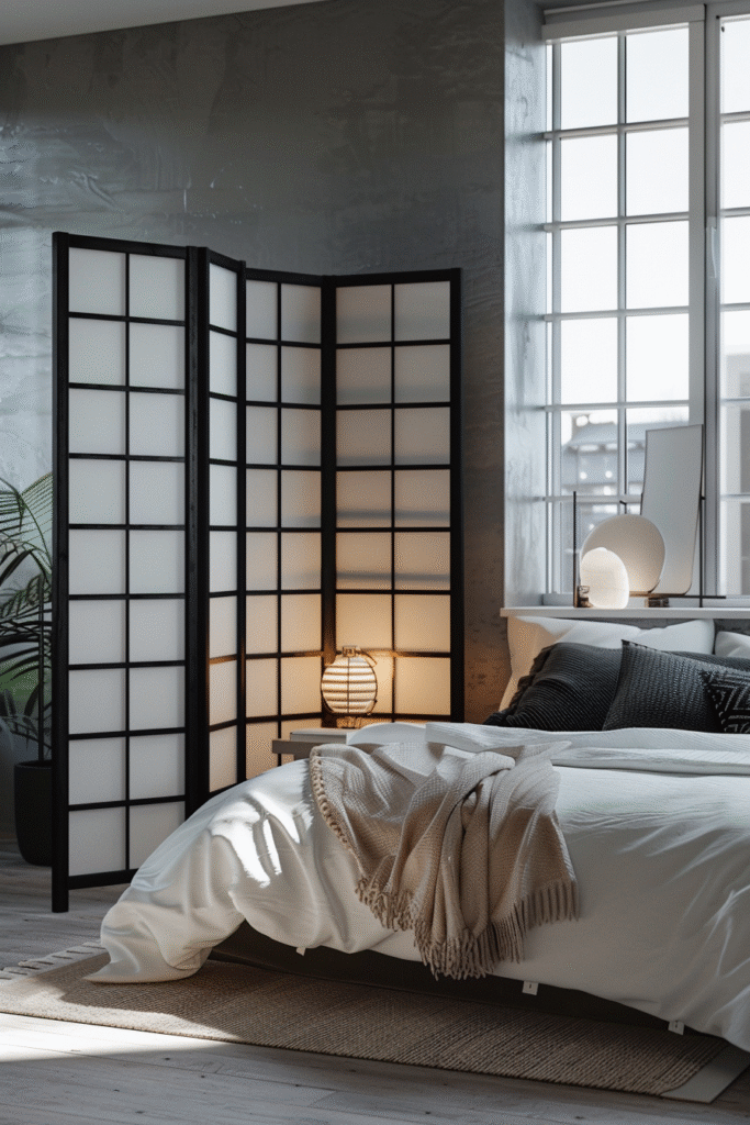 room divider ideas for bedroom