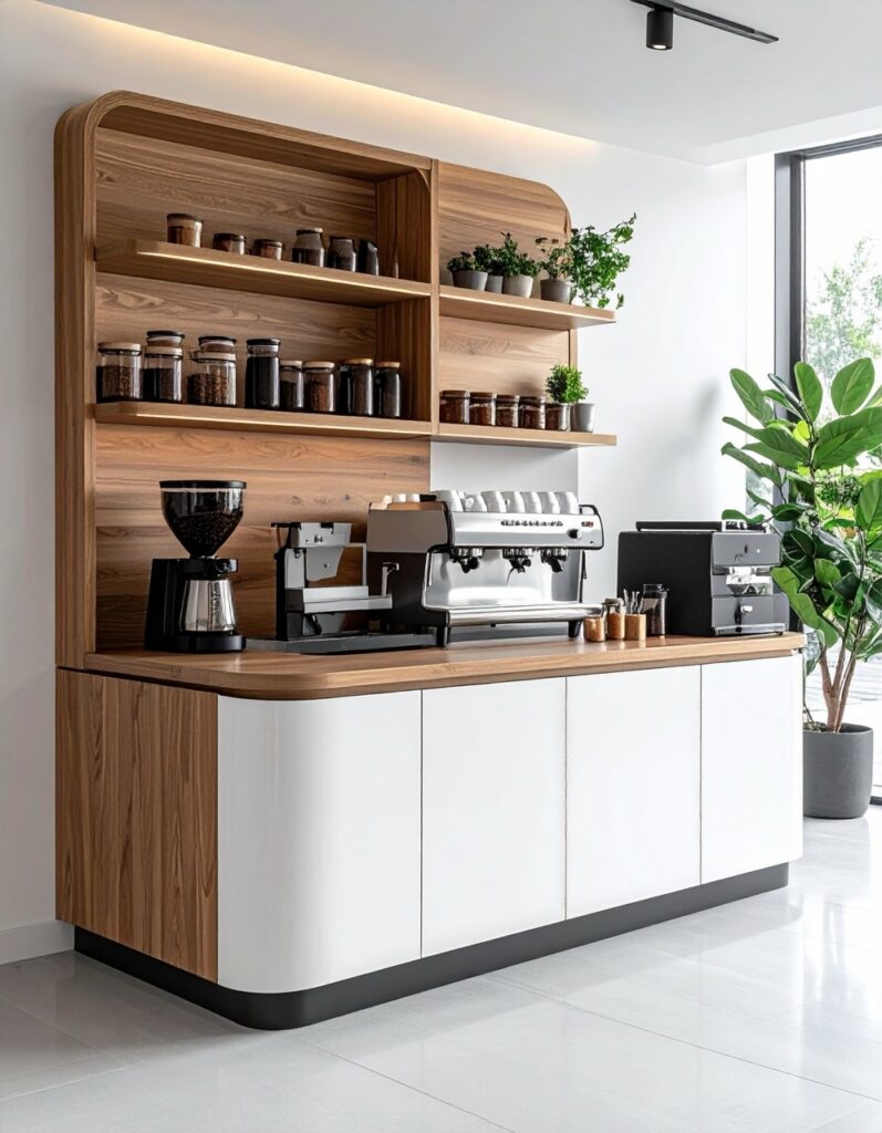 kitchen coffee station ideas