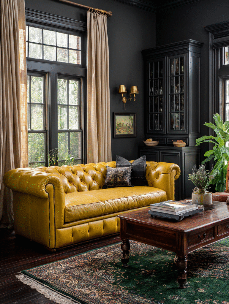 Yellow Chesterfield Sofa Ideas