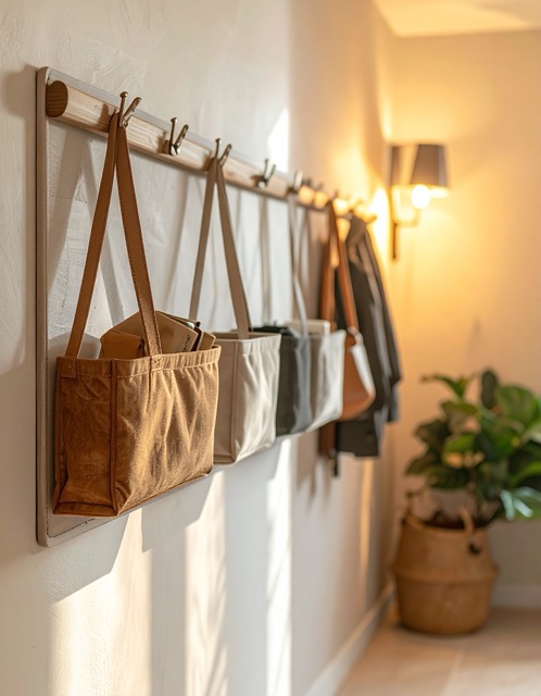 clever hallway small hallway storage ideas