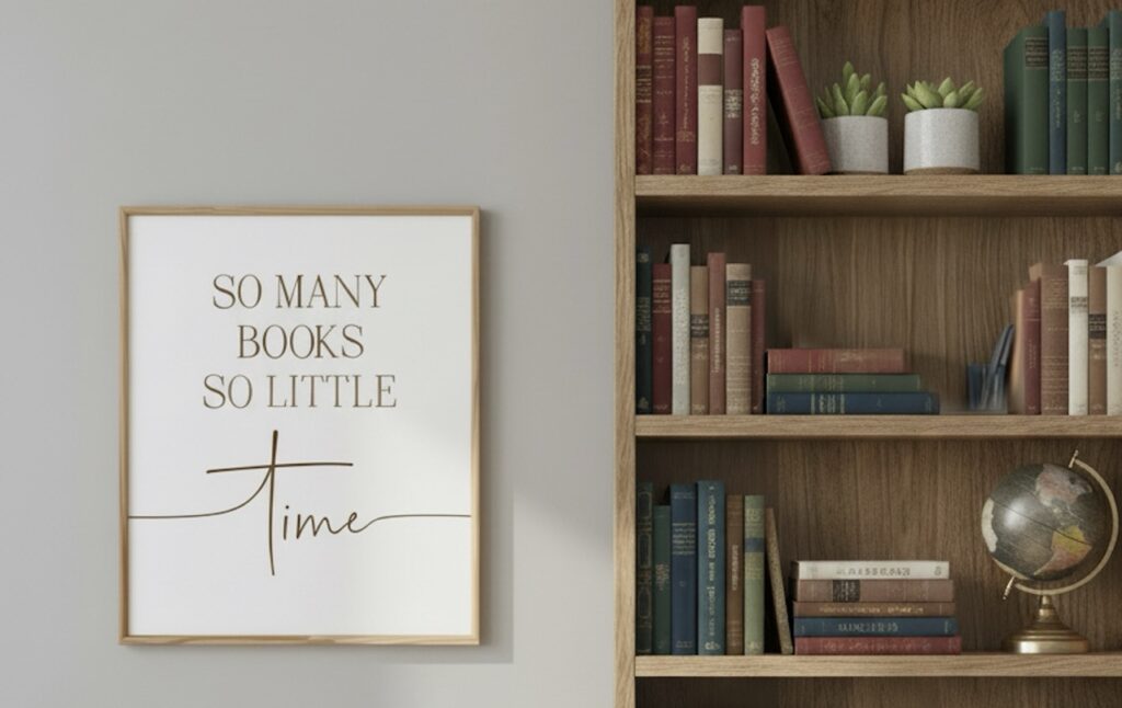 library wall decoration ideas