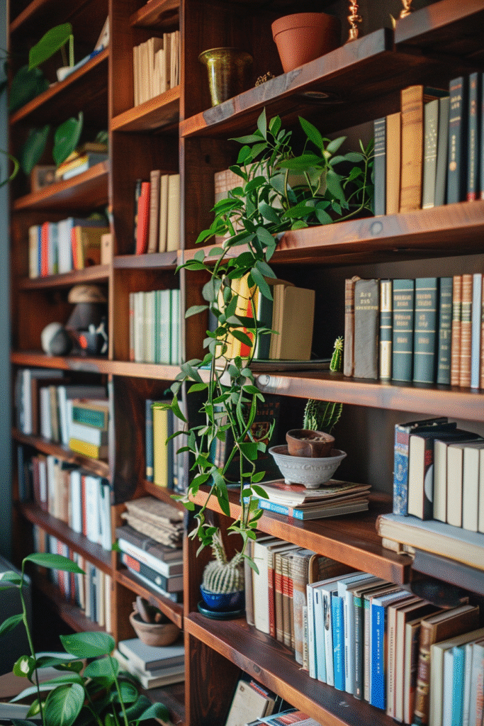 Decorating Ideas for Bookshelves