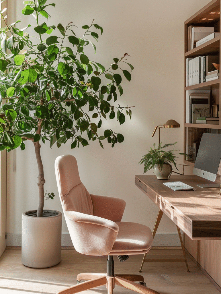 Feminine Home Office Decor Ideas