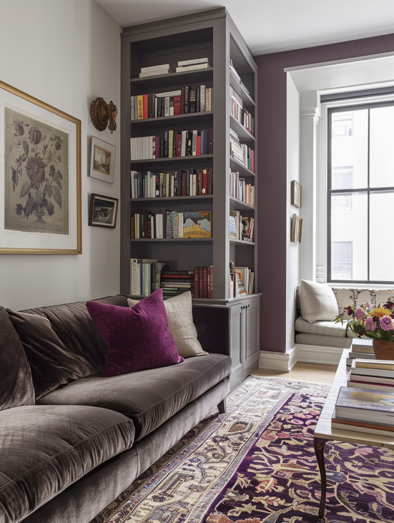 bookshelf ideas for small spaces