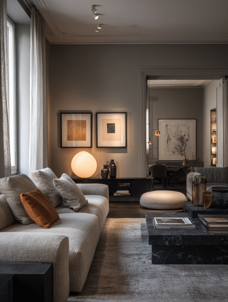 living room expensive look