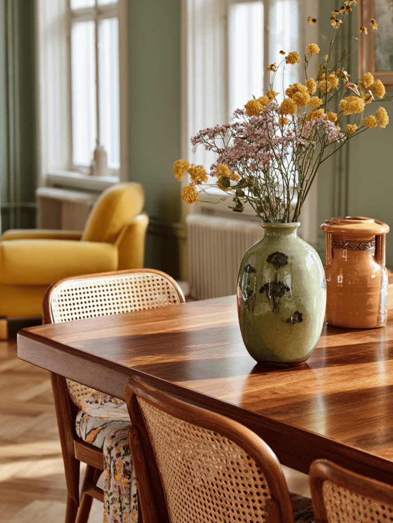 Color in dining room