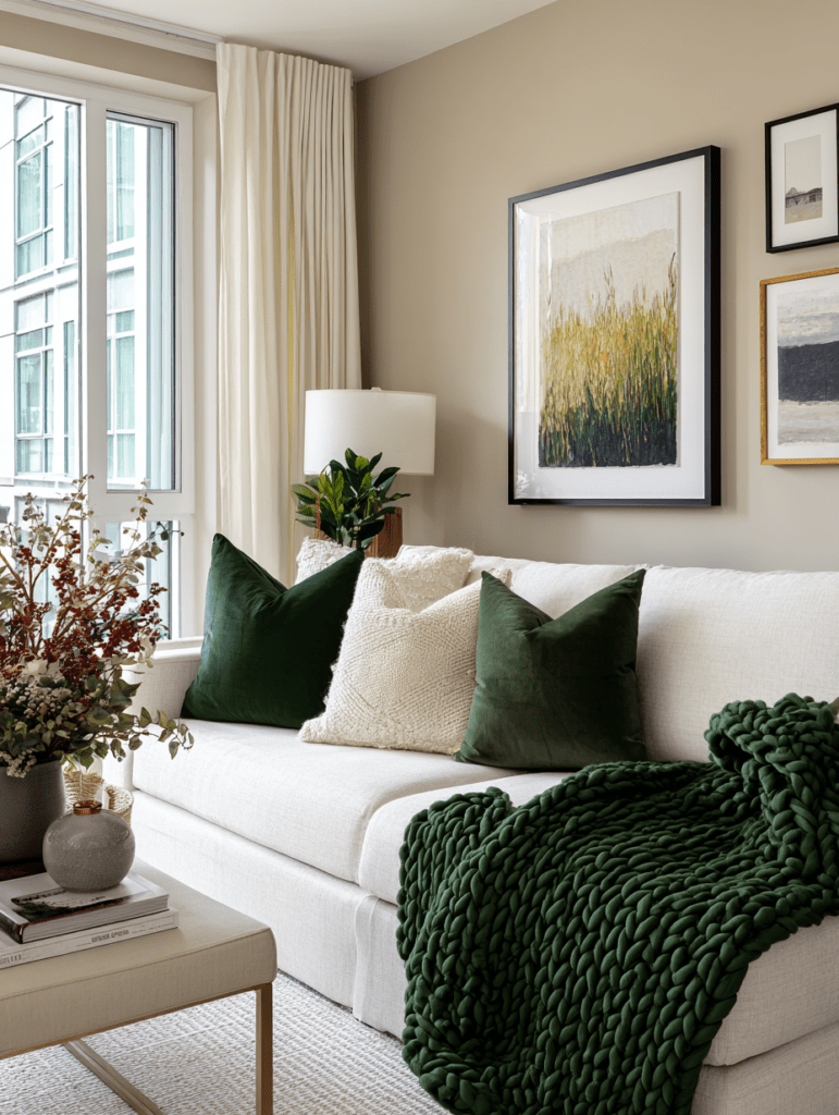 color with natural materials