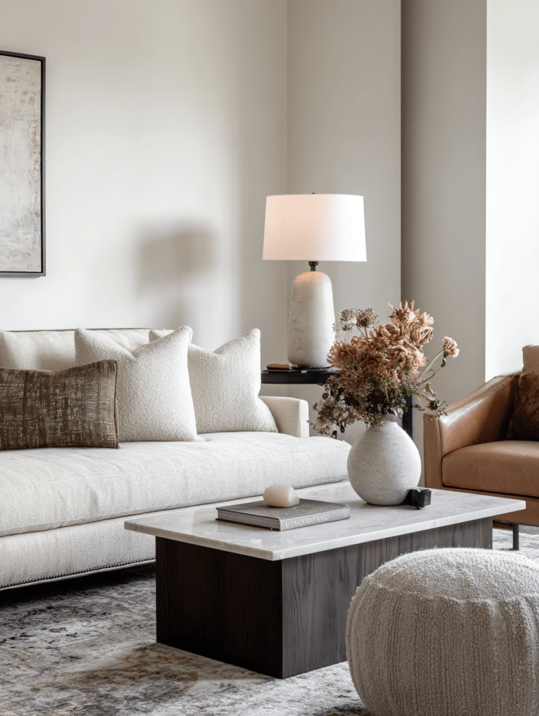 feminine interior masculine