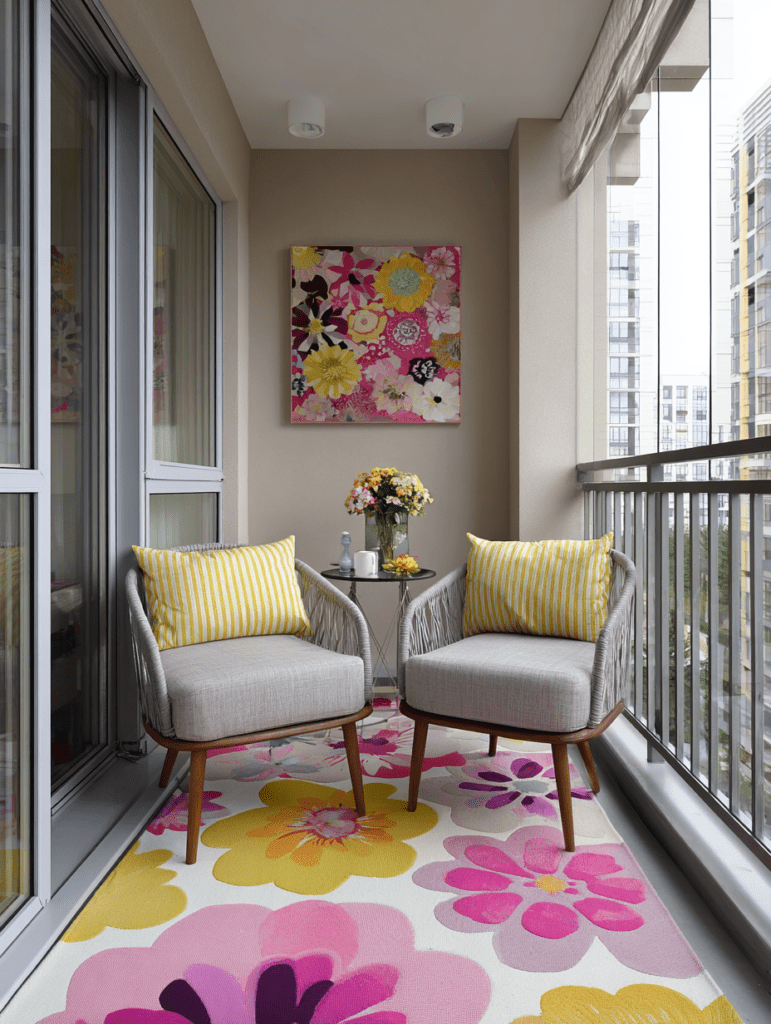 balcony like living room