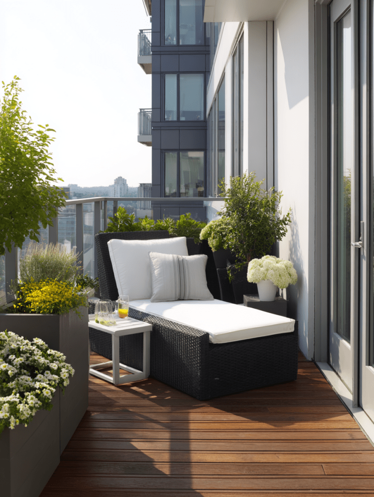comfortable outdoor interior
