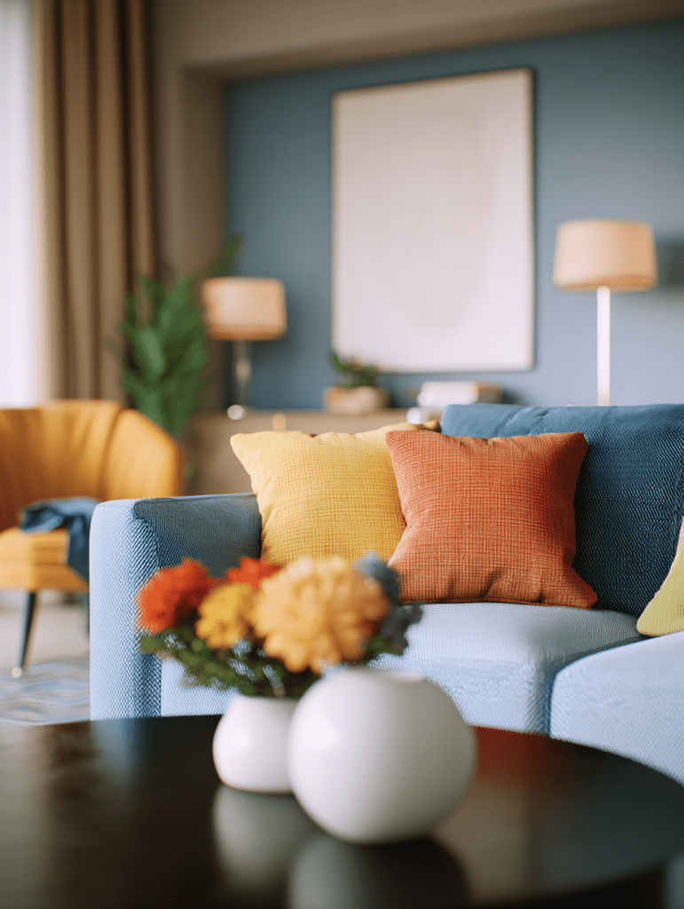calm living room idea