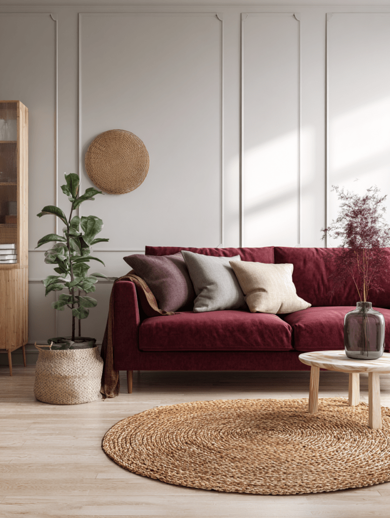 living room low maintenance