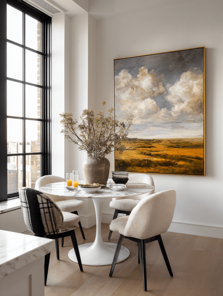dining area wall decoration
