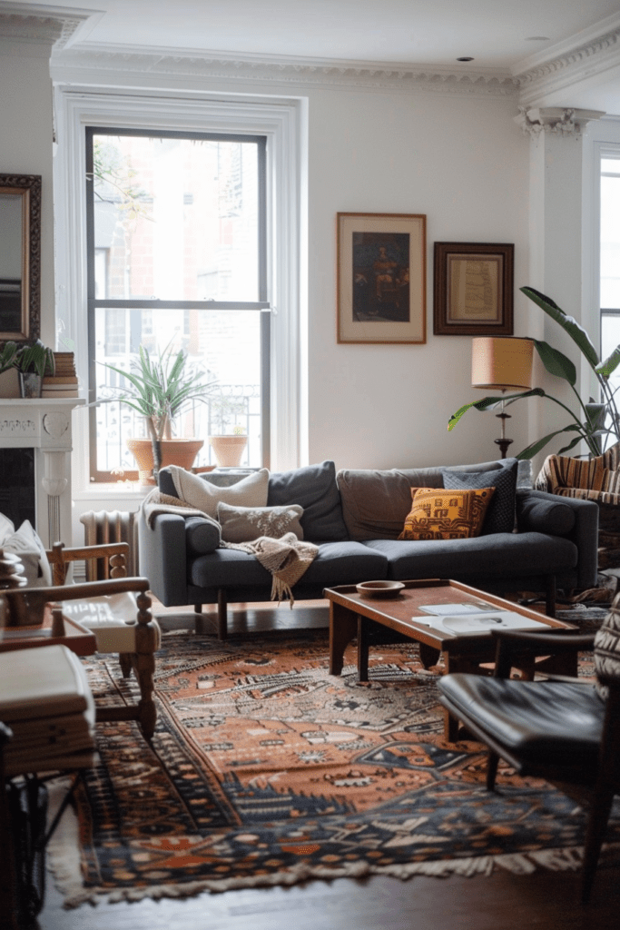 eclectic too much home