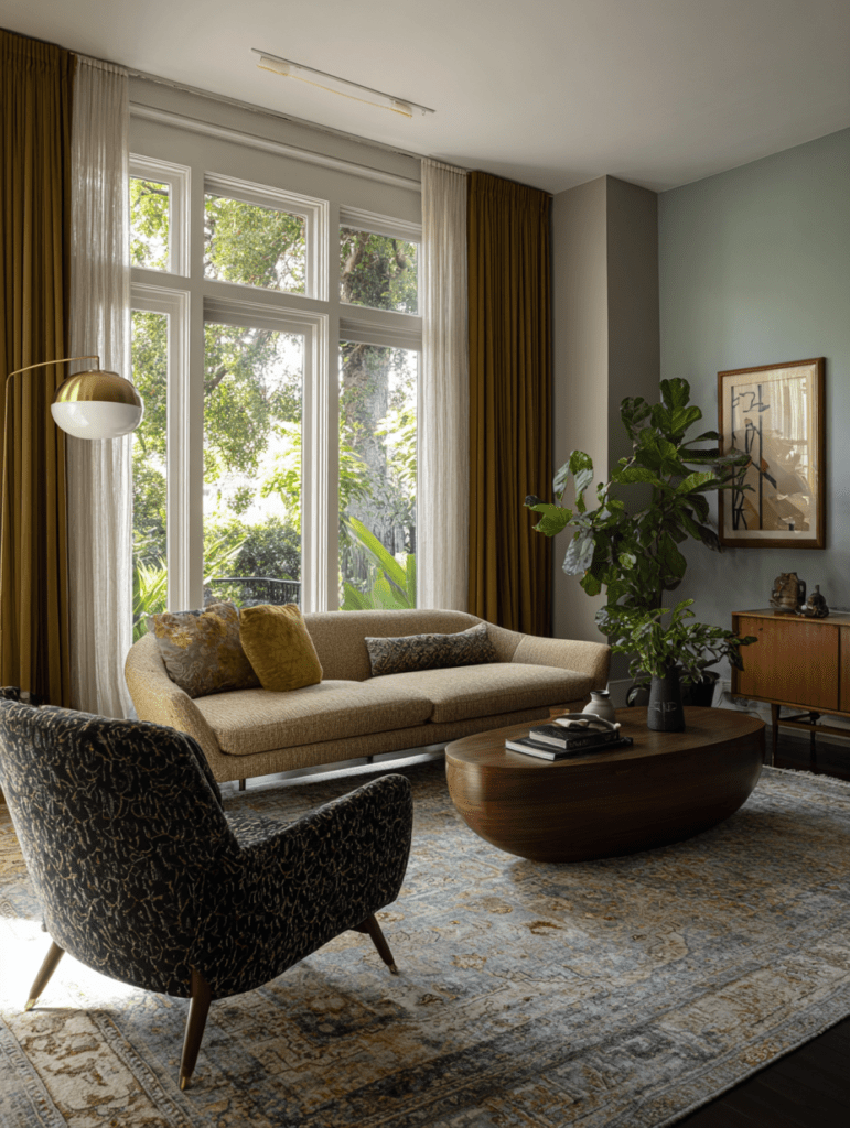 mixing interior styles