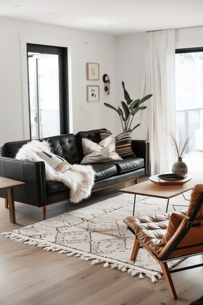 sheepskin rug ideas