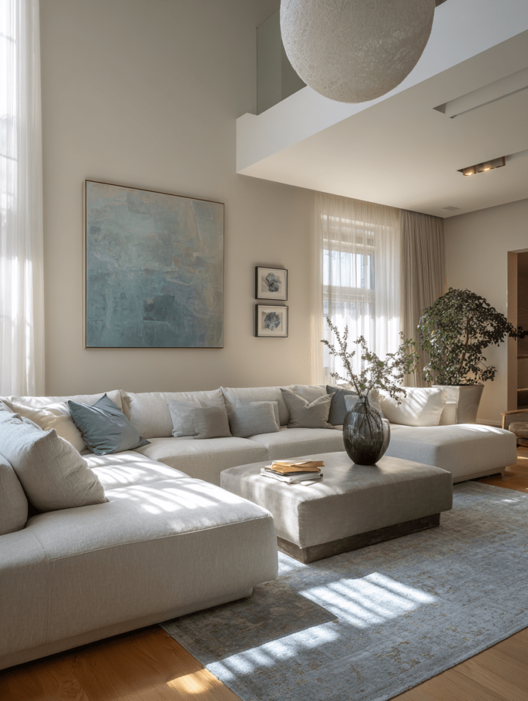 big decoration living room