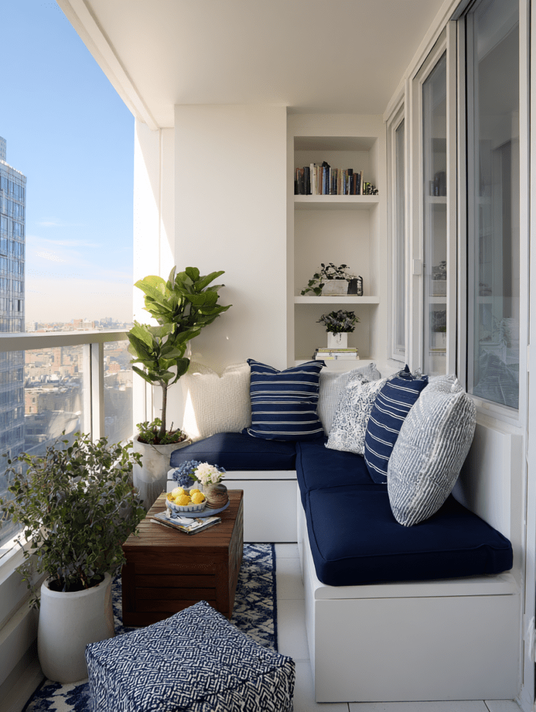 small balcony