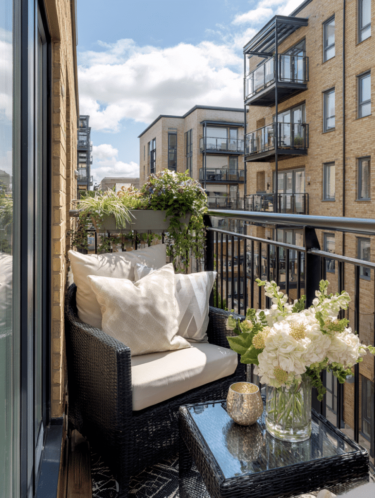 modern small balcony