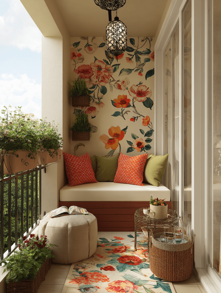wall decoration small balcony