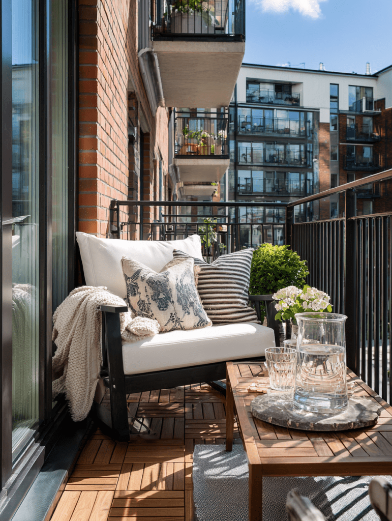 seating small balcony